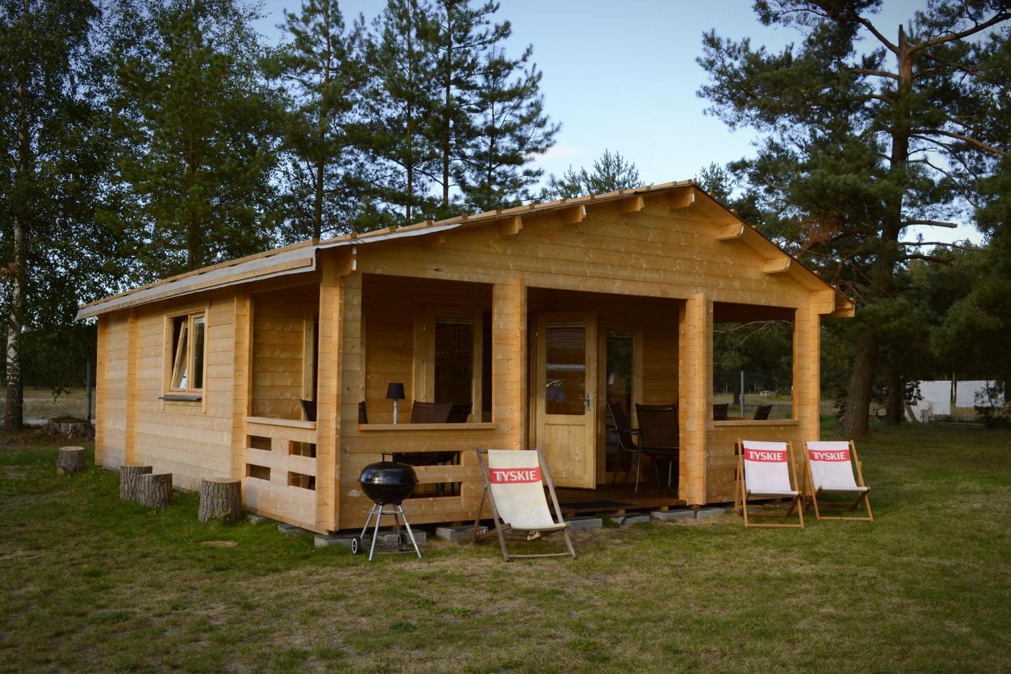 Camping Szczecinek Domy Wypoczynkowe Eksteriør bilde